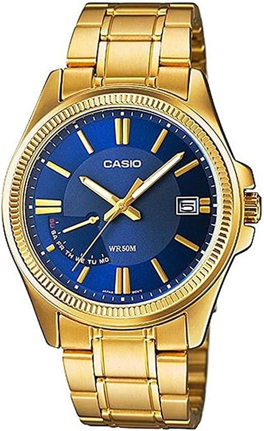 CASIO Analog Watch #MTP-E115GB-2AVDF